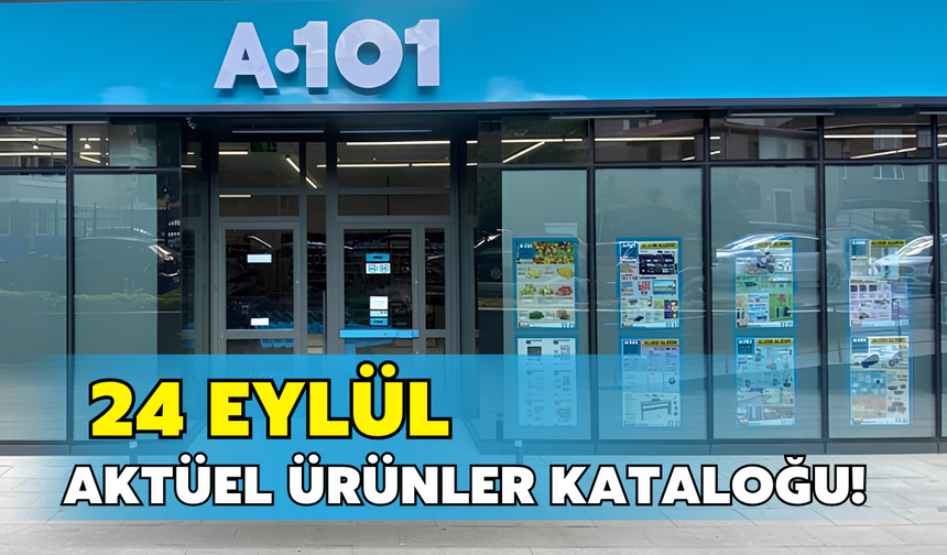 A101 "Aldın Aldın" kataloğu açıklandı! 24 Eylül'de beyaz eşyadan tekstile bir çok üründe indirim fırsatı...