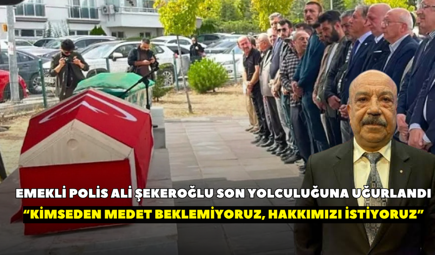 Emekli polislerden seyyanen zam çağrısı: Hiç kimseden medet beklemiyoruz, hakkımızı istiyoruz