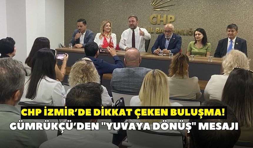 CHP İzmir’de örgütler sahada: 30 ilçede çalışmalar sürüyor