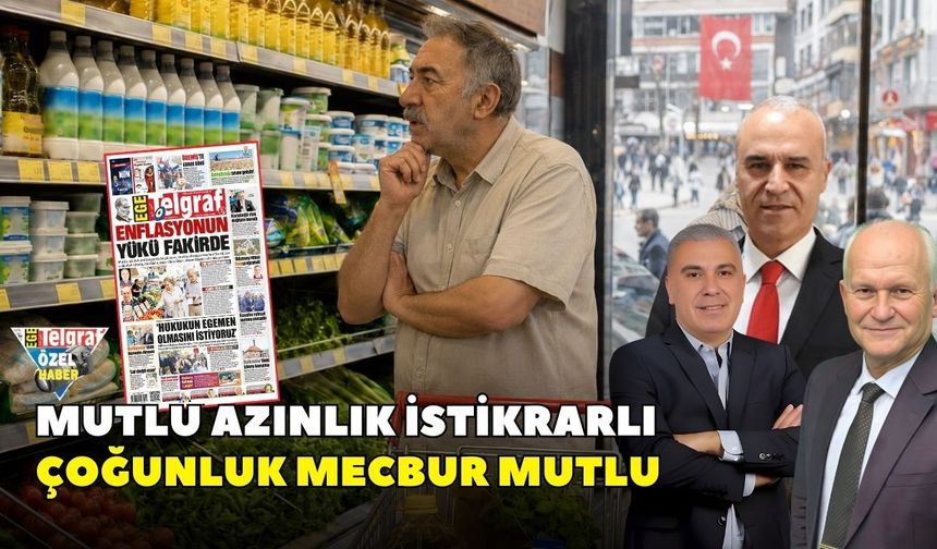 Mutlu azınlık istikrarlı çoğunluk mecbur mutlu
