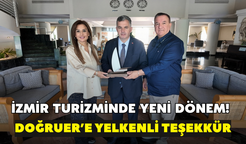 İzmir turizminde yeni dönem! Doğruer’e yelkenli teşekkür