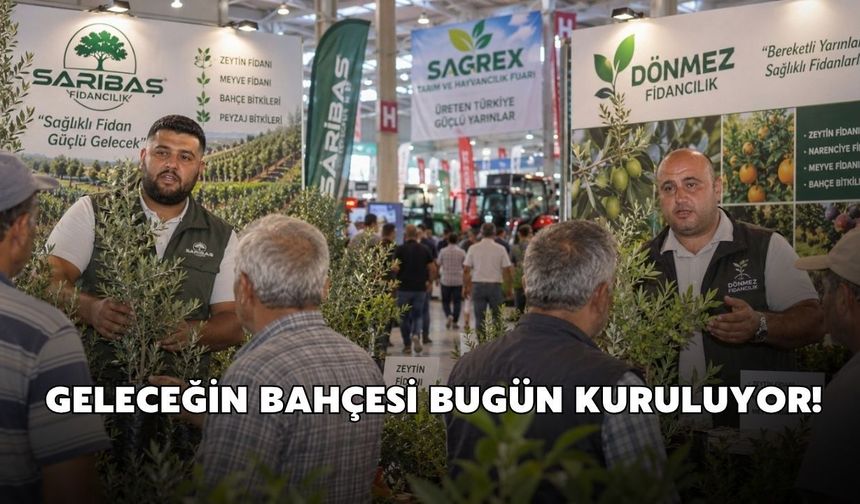 Geleceğin bahçesi bugün kuruluyor!
