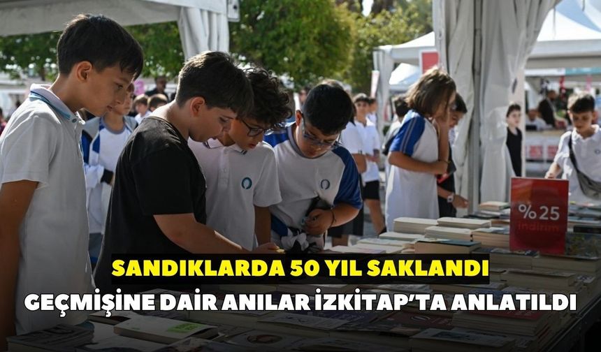 Sandıklarda 50 yıl saklandı: İzmir’in geçmişine dair anılar İZKİTAP’ta anlatıldı