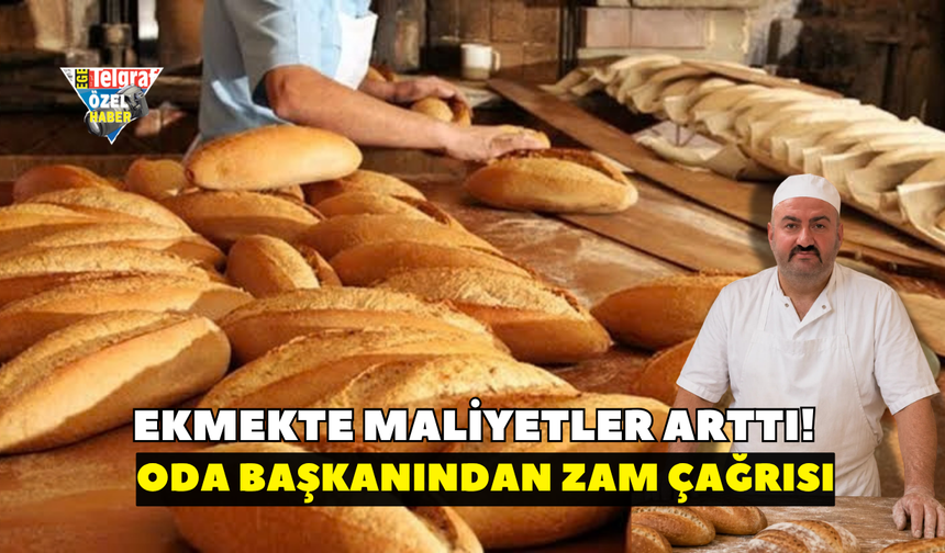 Ekmekte maliyetler arttı! Oda başkanından zam çağrısı