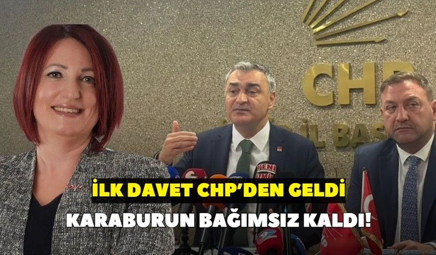 Karaburun bağımsız kaldı! İlk davet CHP’den geldi