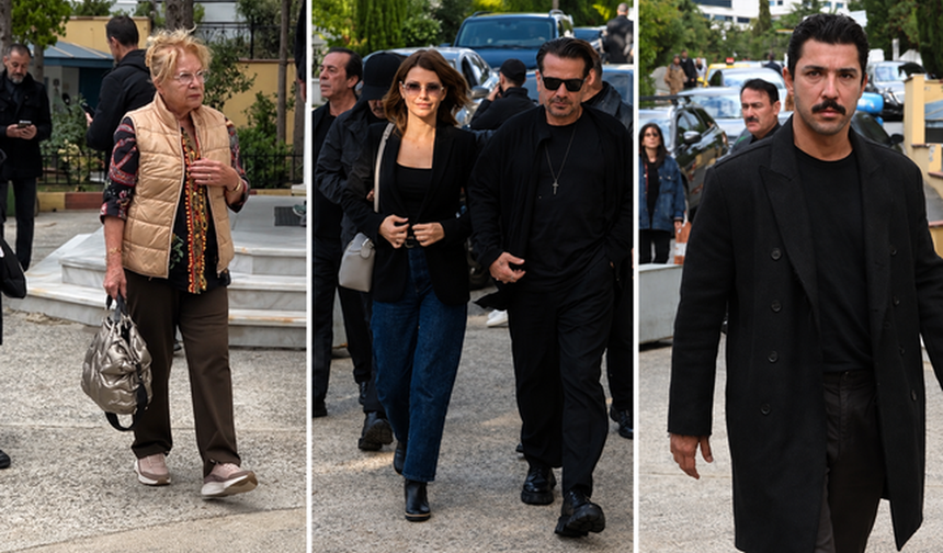 Deniz Öztarhan hayatını kaybetti: Cenazesinde tanınmış isimler buluştu