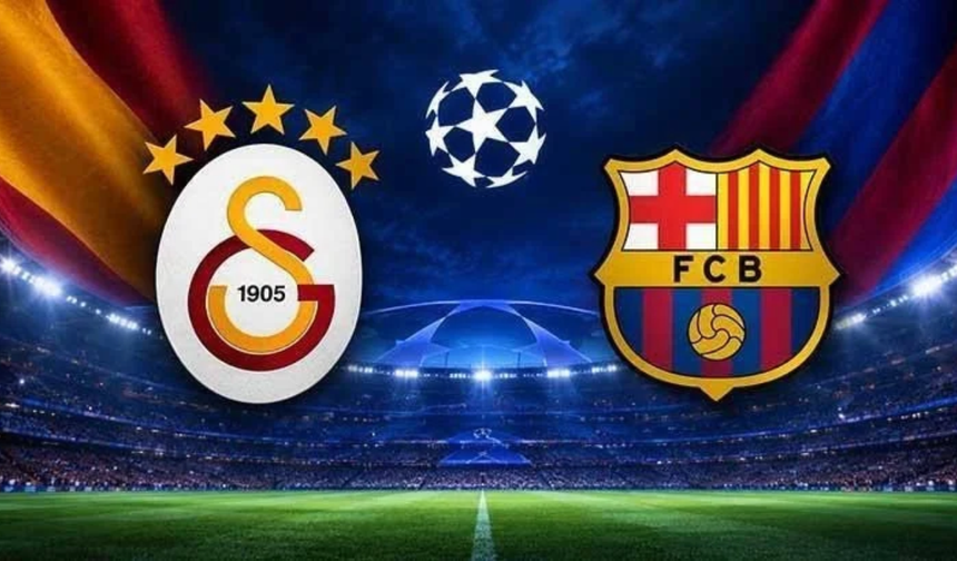 Galatasaray-Barcelona maçının ilk 11'leri açıklandı! İşte kadrolar
