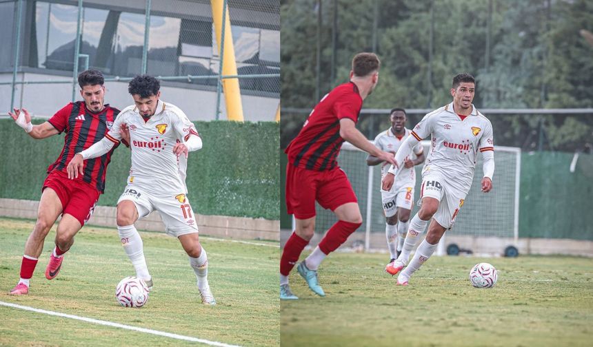 Göztepe’nin hazırlık maçında kazanan çıkmadı! Gökdeniz attı, Vanspor yanıt verdi
