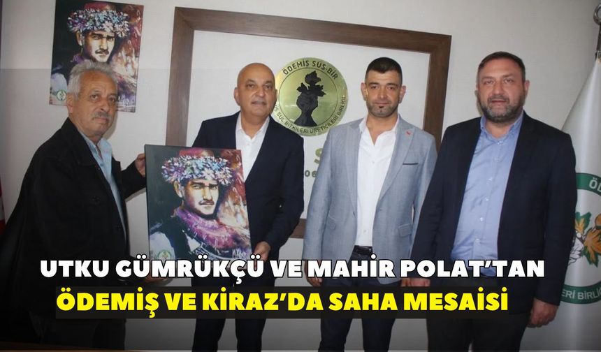 CHP İzmir'den Küçük Menderes çıkarması! Kiraz ve Ödemiş'te saha mesaisi