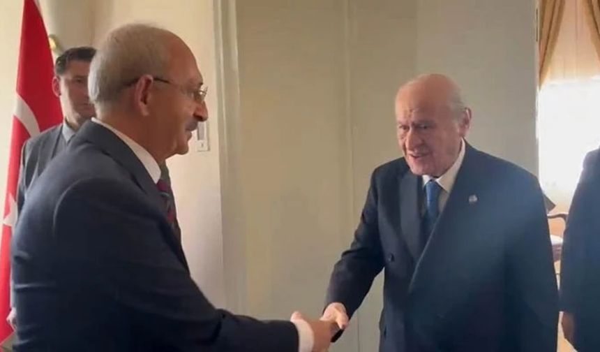 Kılıçdaroğlu ve Bahçeli’den sürpriz görüşme: “İki eski arkadaş olarak…”