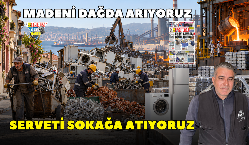 Madeni dağda arıyoruz serveti sokağa atıyoruz