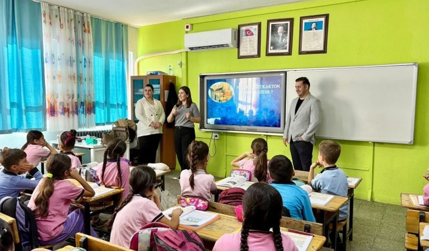 Menderes’te çocuklara çevre bilinci aşılanıyor
