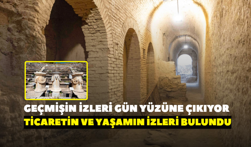 Metropolis’te geçmişin izleri gün yüzüne çıkıyor! Ticaretin ve yaşamın izleri bulundu