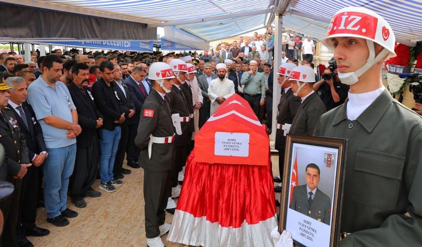34 yaşındaki şehit Yusuf Güneş son yolculuğuna uğurlandı: Ailesinin acısı yürek burktu