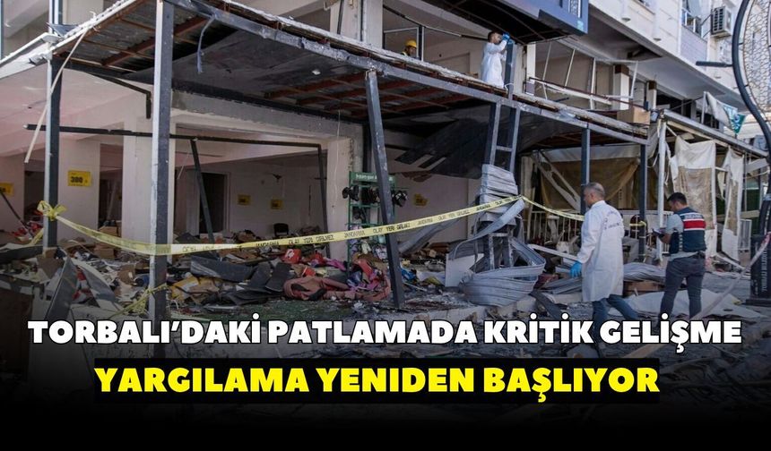 İzmir’de 5 kişinin öldüğü patlamada yeni gelişme! Gözler 26 Kasım’a çevrildi