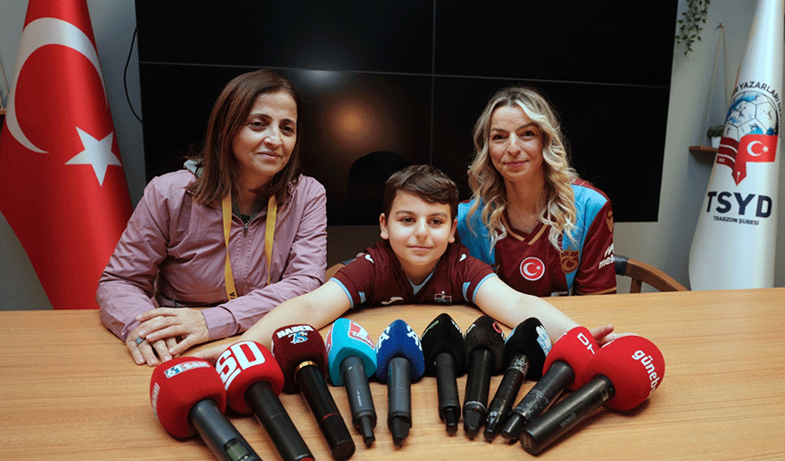 Yusuf Emir Bolat TSYD Trabzon Şubesi'ni ziyaret