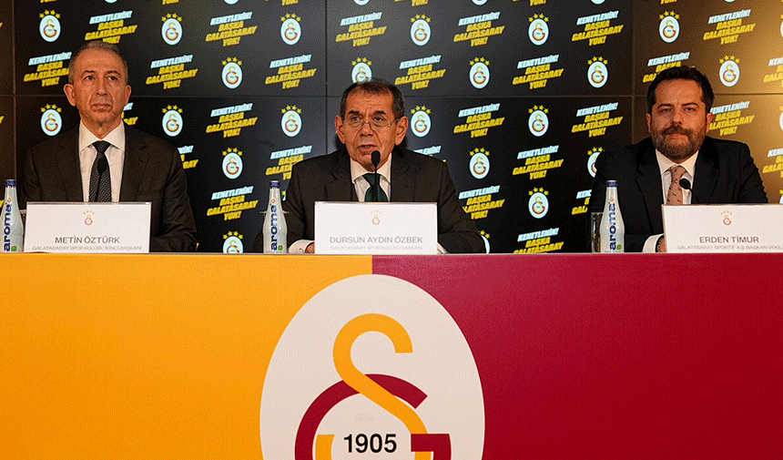 Galatasaray Kulübü yönetimi, gündeme dair açıklamalar yaptı