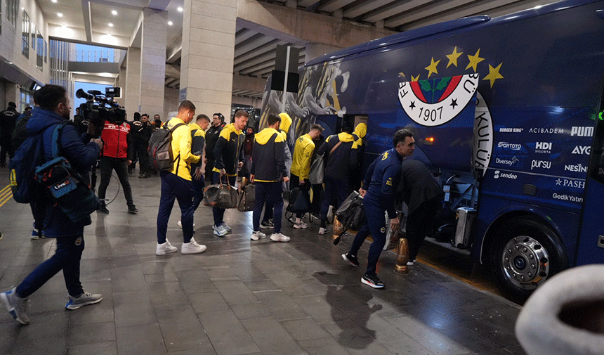 Fenerbahçe, kupa maçı için Gaziantep'te