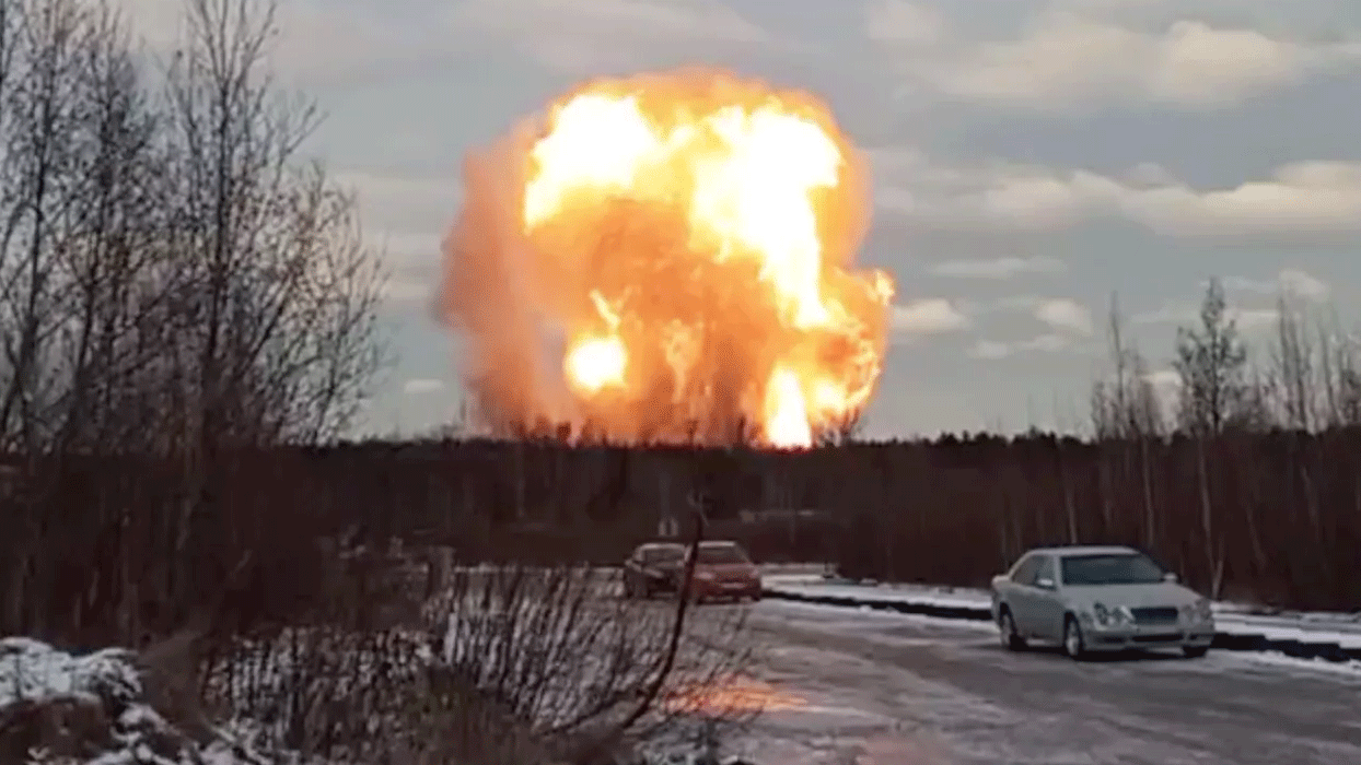 Rusya’da doğal gaz boru hattında patlama: 6 yaralı