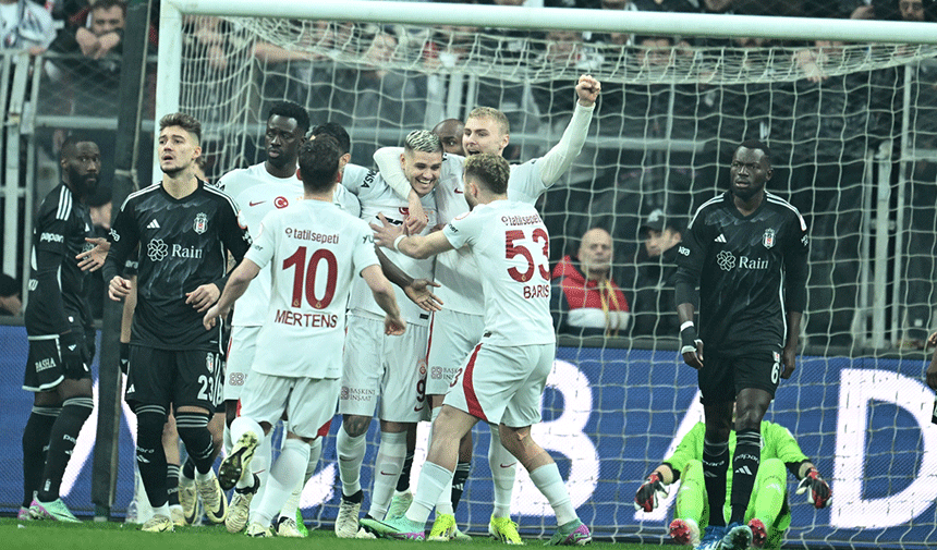 Galatasaray'dan derbide tarihi gol!
