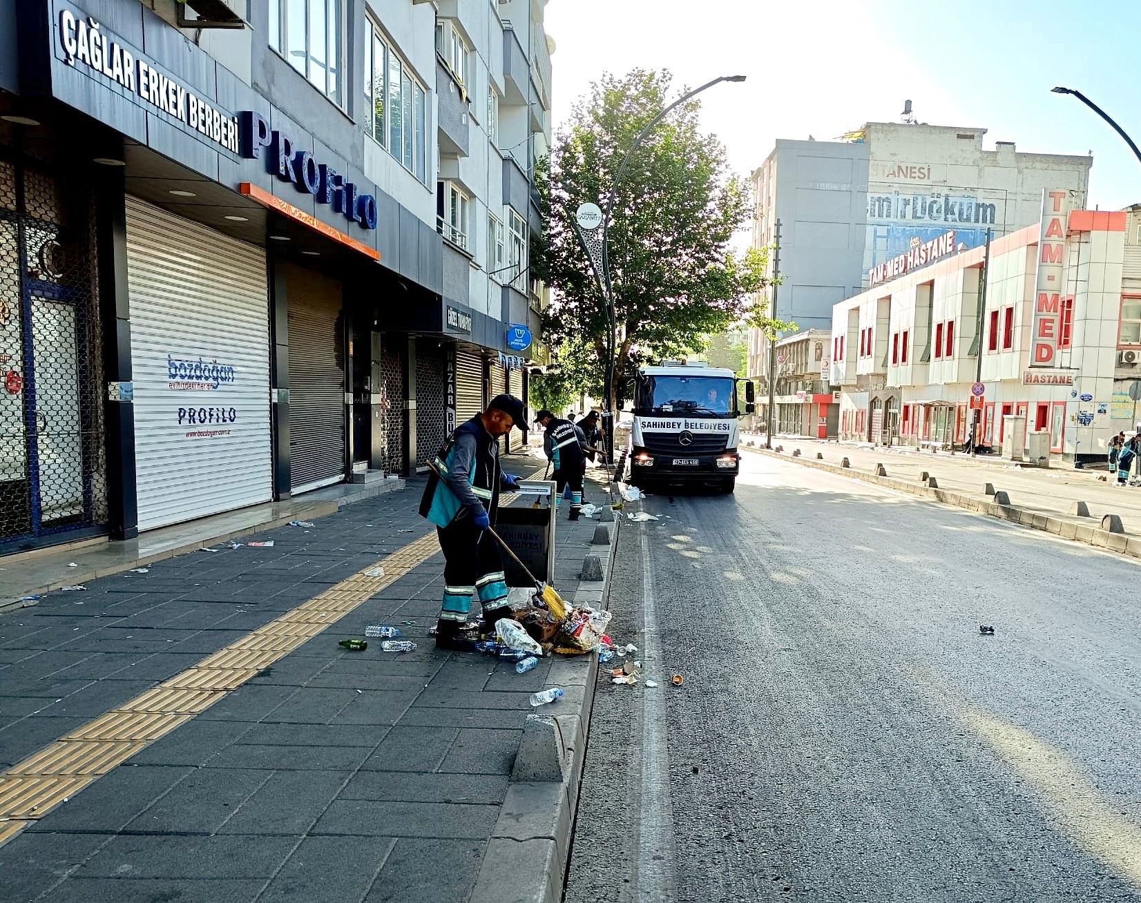 Bayram Suresince Temizlik Isleri Ekipleri Aktif Olarak Calisti1