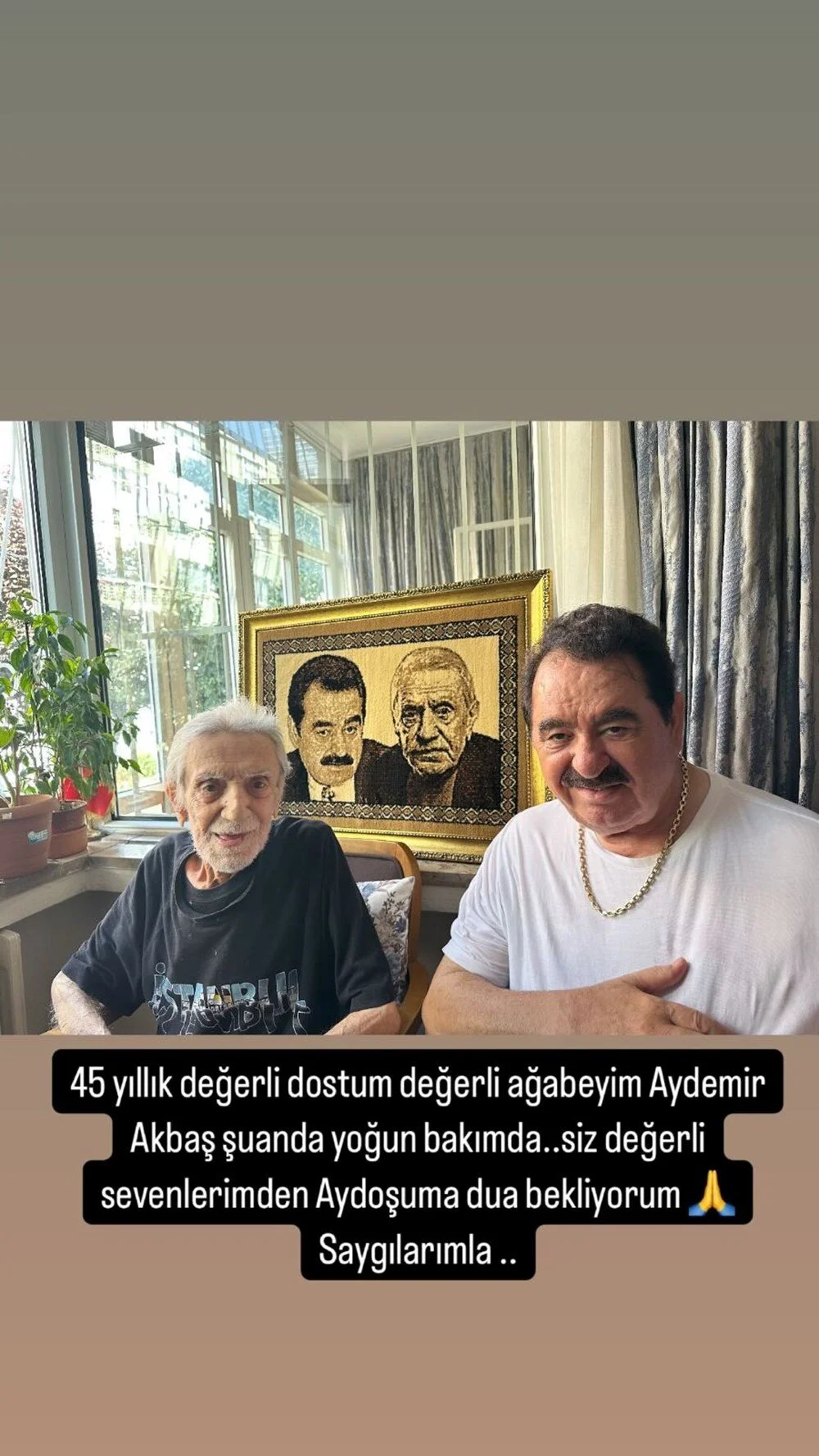 Aydemir Akbaş Yoğun Bakımda (1)