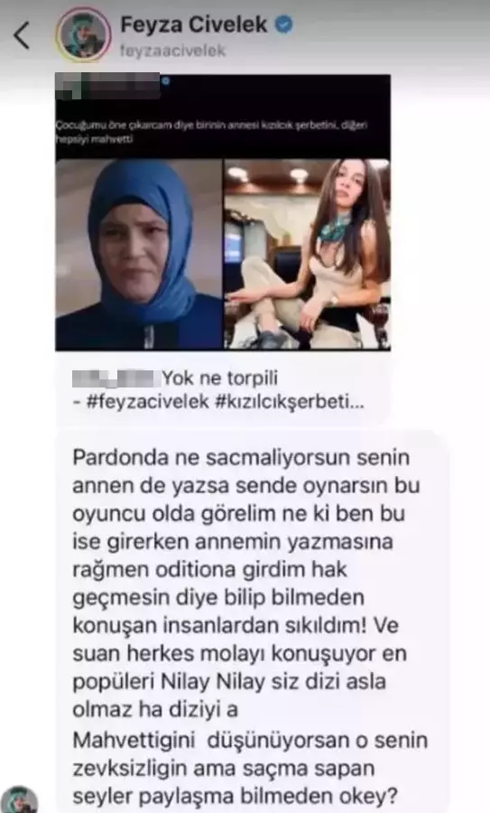 Senarist Annesi Torpil Mi Yapti Feyza Civelek 17817536 1094 M