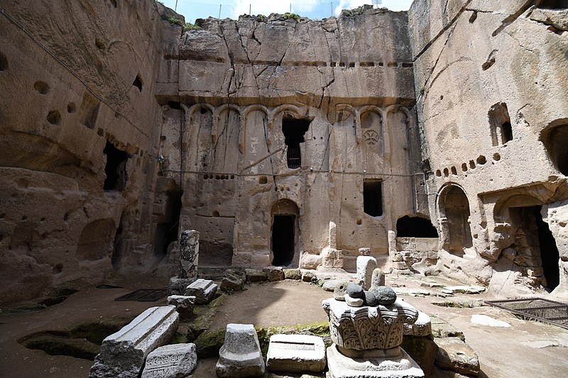 Gumusler Monastery Courtyard 1202