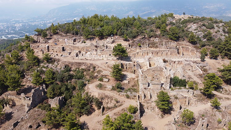 Syedra Antik Kenti Roma Tavlası