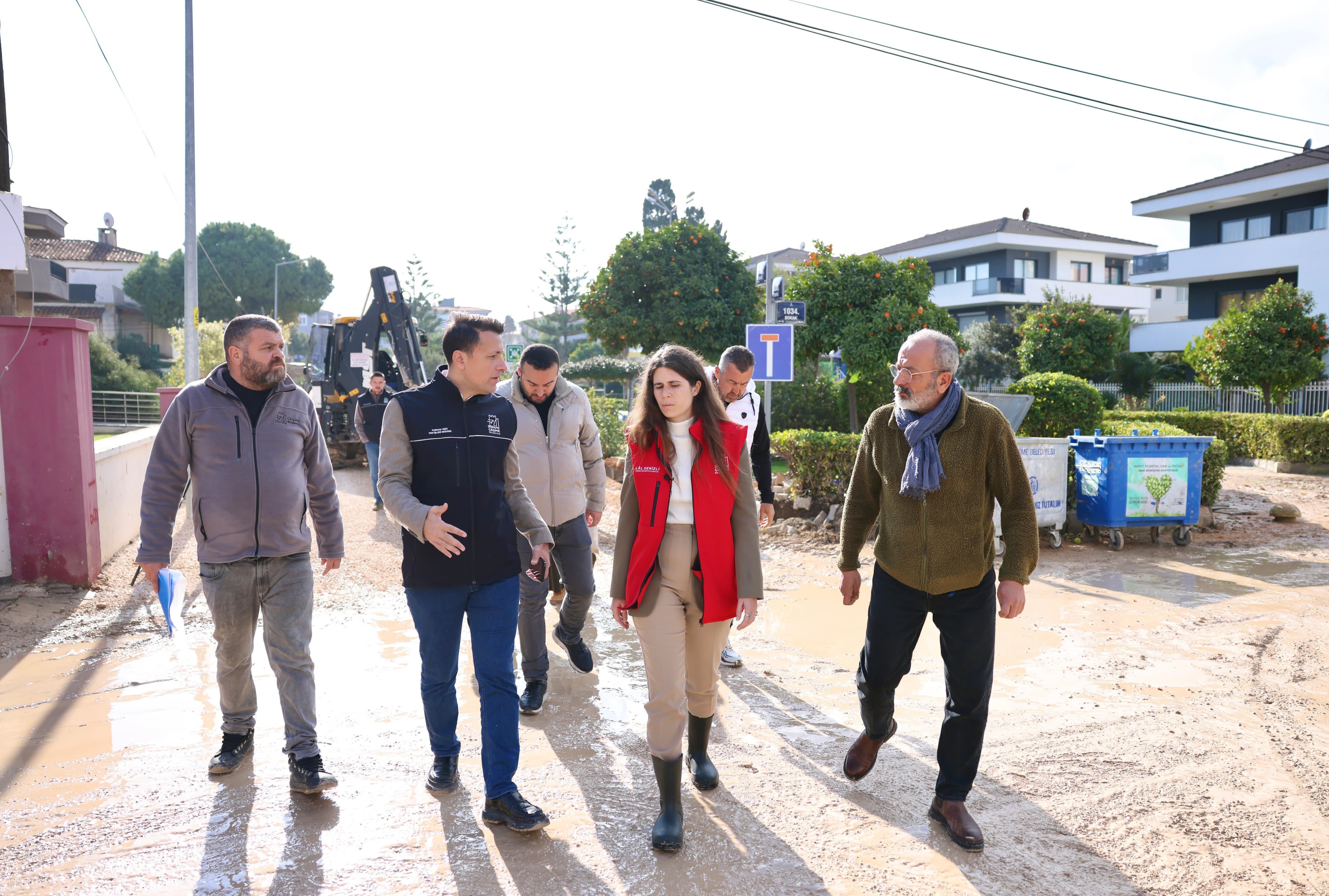 Başkan Denizli, Doğal Gaz Hattının 2,5 Kilometrelik Ilk Etabı Tamamlandı 2