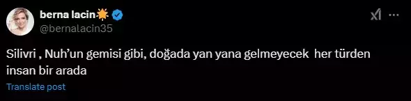Berna Lacinin Ayse Barimin Tutuklanmasinin Ardindan Silivri Yorumu Nuhun Gemisi Gibi