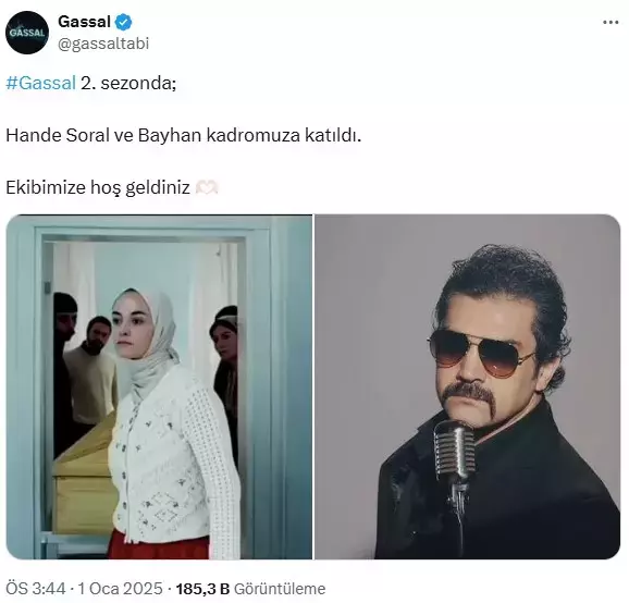 Gassal Dizisine Yeni Kan