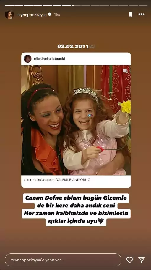 Defne Joy Foster I Olumunun 14 Yilinda Andilar 18329253 2943 M