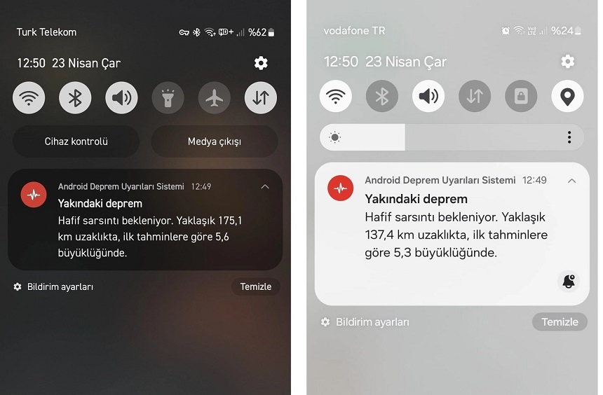 Deprem Uyarı Sistemi 321321