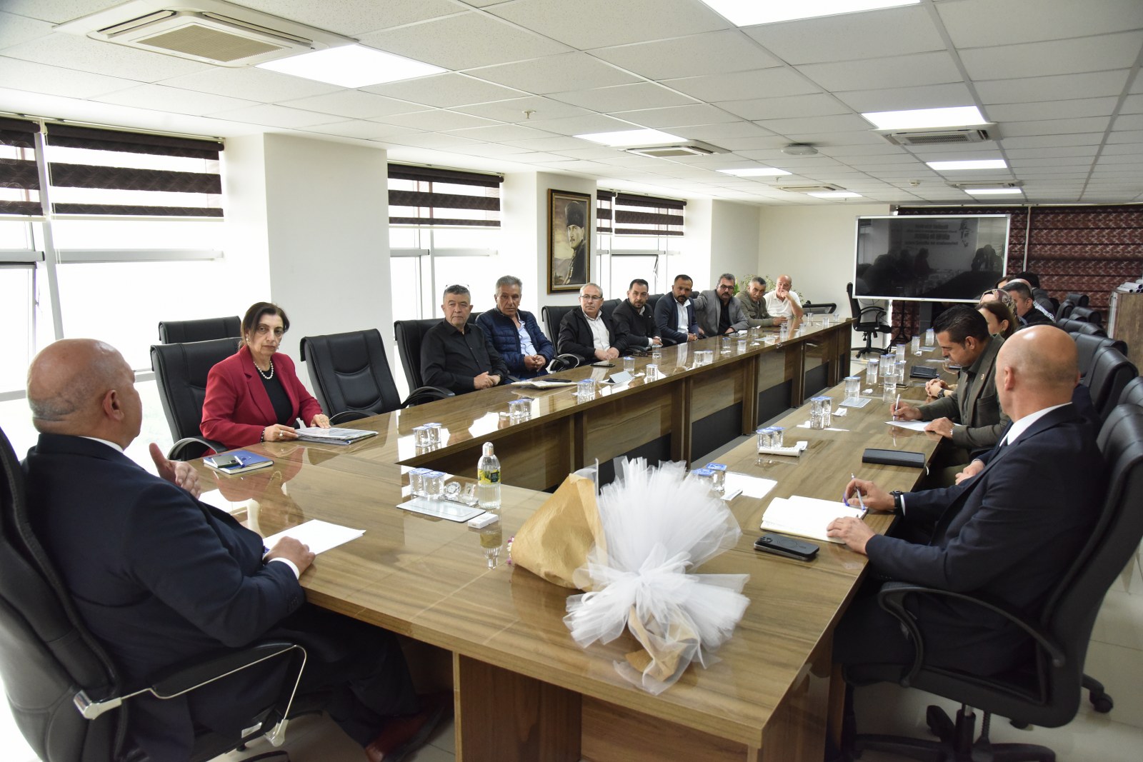Yunusemreli Muhtarlar Maski̇’de Ağırlandı (2)