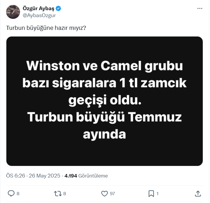 Sigara Zammı