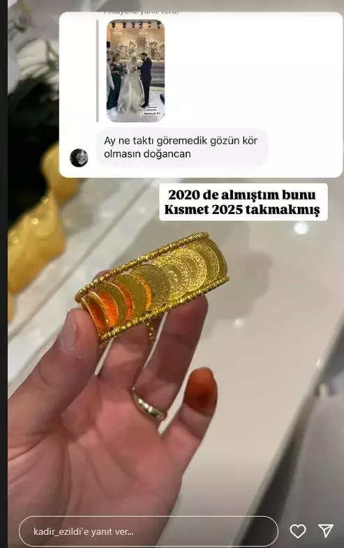 Kadir Ezildinin Gorkemli Dugununde Altin Yagmuru