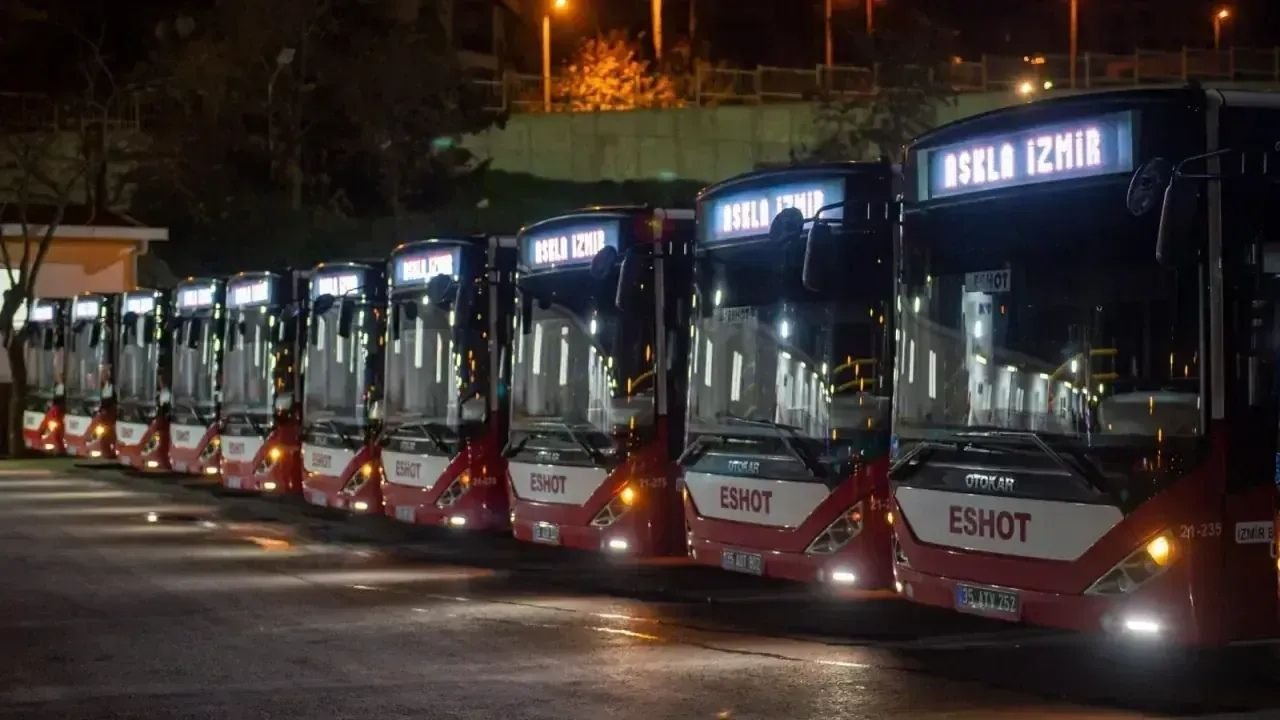 ESHOT duyurdu: İzmir'de gece ulaşımını kullananlar dikkat!