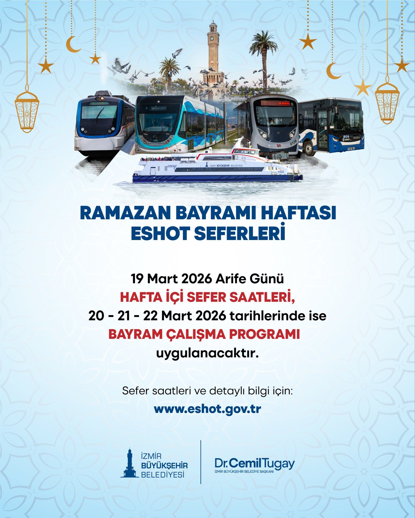 Bayramda Eshot Ücretsiz Mi İzmir’de Toplu Ulaşım Tarifesi Belli Oldu Eshot Ek Seferler Düzenliyor (3)