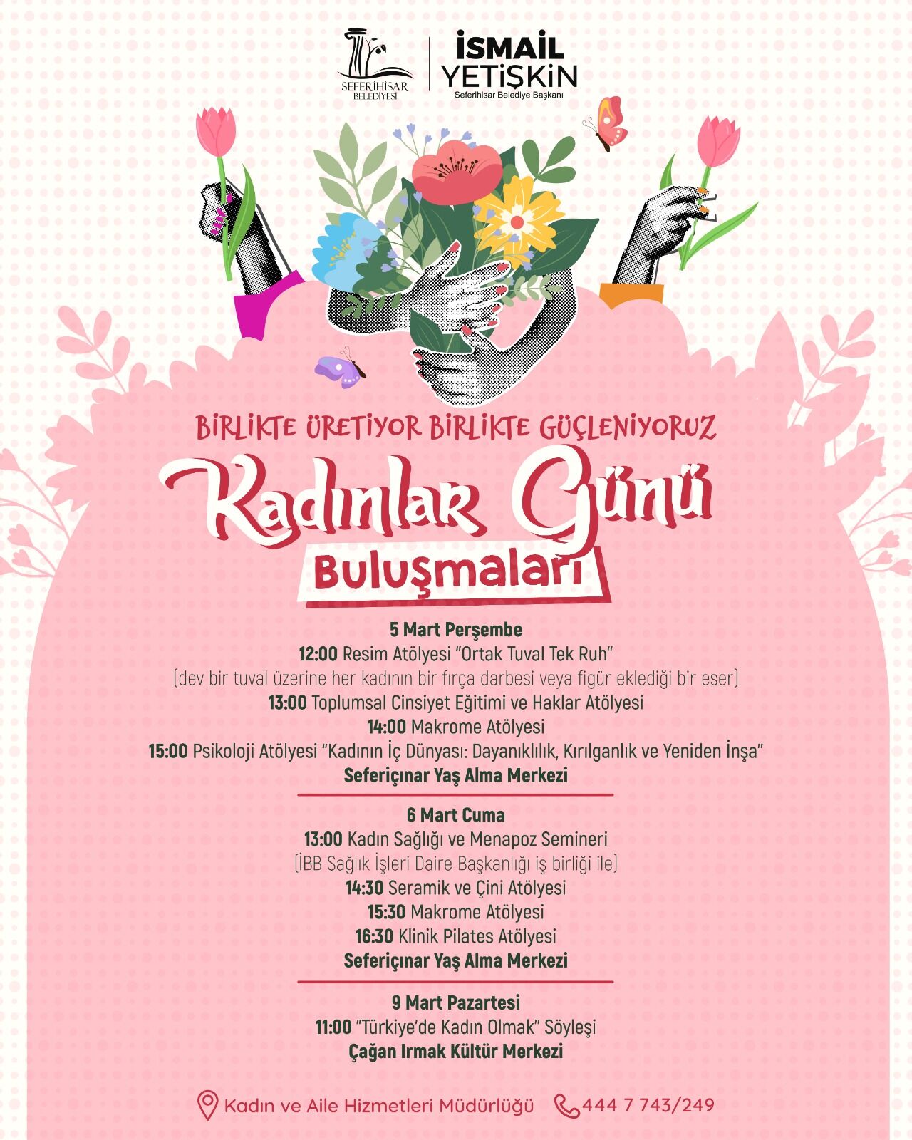 Seferihisar’da 8 Mart Etkinlik Programı Duyuruldu Ücretsiz Tarih Gezileri İzmirlileri Bekliyor-1