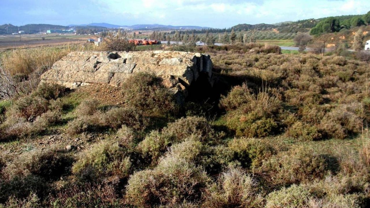 Antik Kalıntılar Köy Inşaatlarında Ortaya Çıktı! Aliağa’nın En Eski Yerleşim Alanlarından Biri Çaltılıdere Höyük (1)