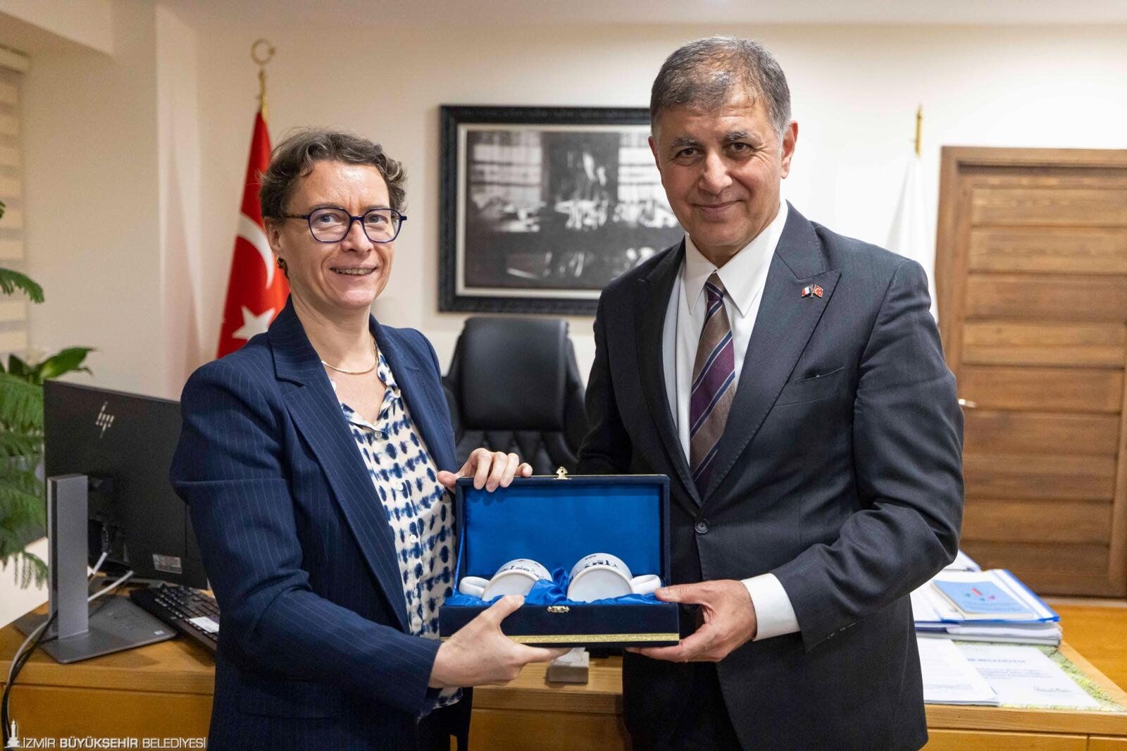 Başkan Tugay Fransız Heyetini Ağırladı Afd’den İzmir Projelerine Devam Sinyali (3)