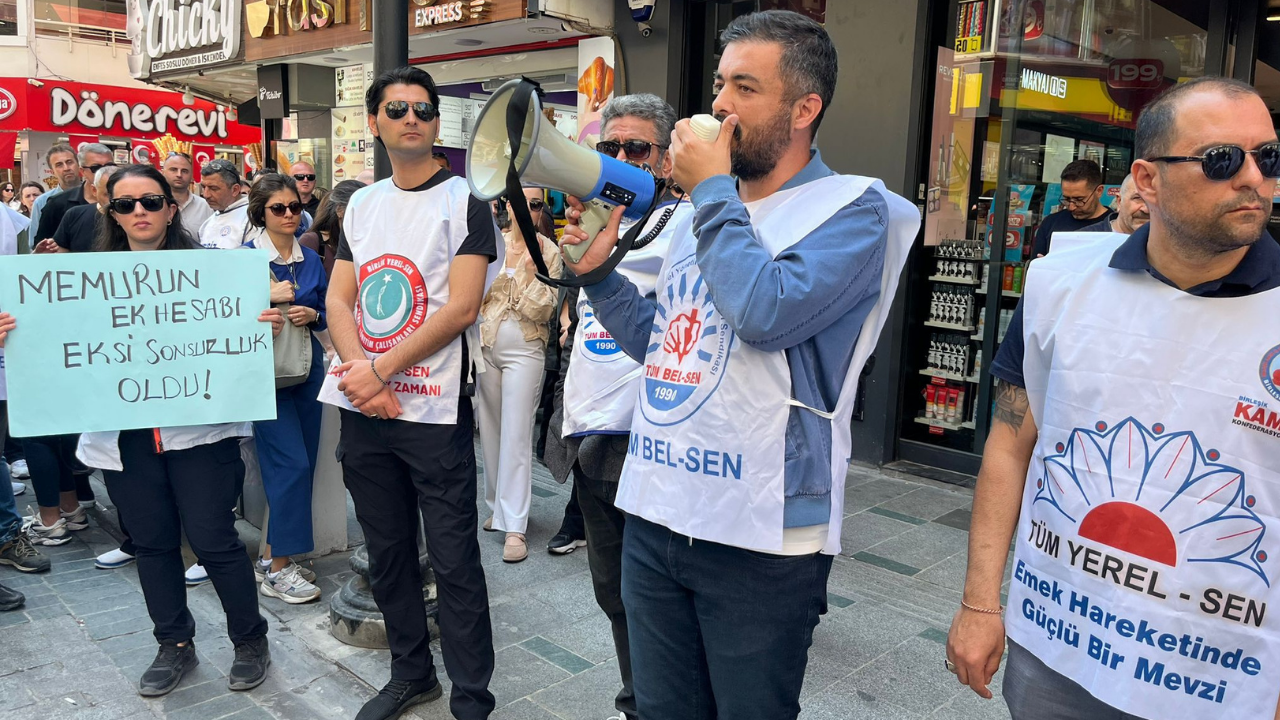 Karşıyaka eylem alanına döndü! Memurlar yarın iş bırakacak