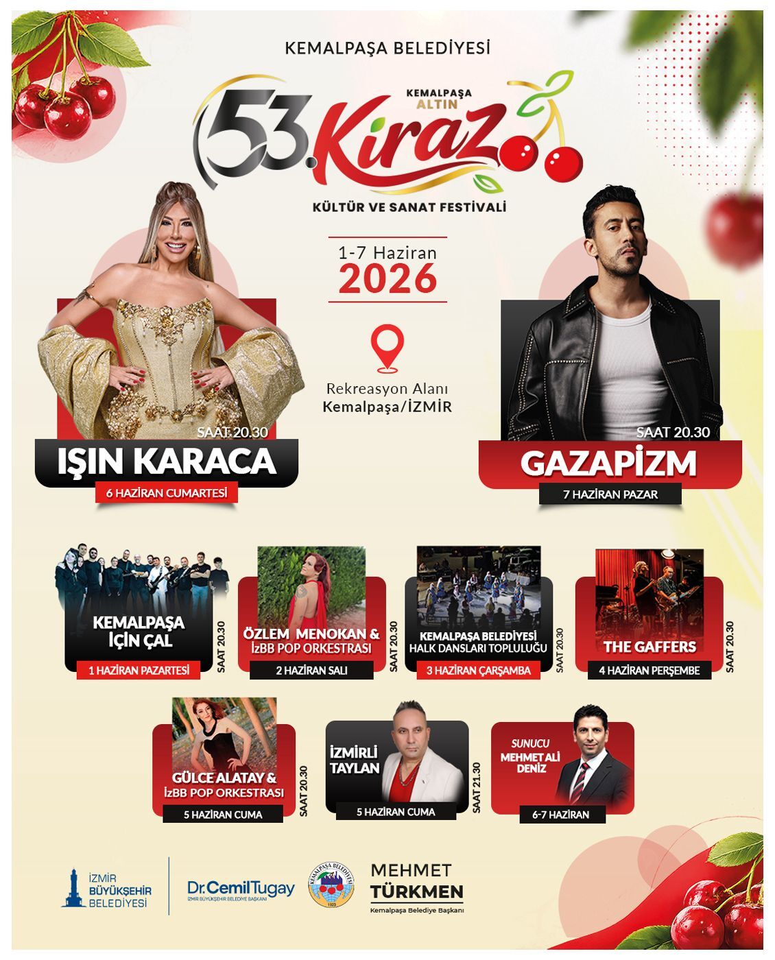 Işın Karaca Ve Gazapizm Kemalpaşa’ya Geliyor İşte Gün Gün Festival Program (1)