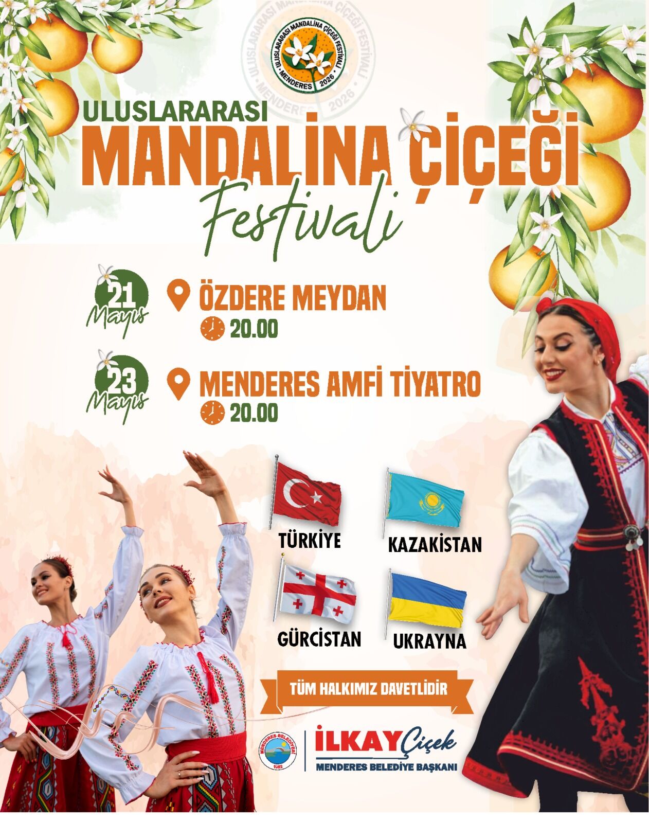 Menderes’te Mandalina Çiçeği Festivali Düzenlenecek İşte Etkinlik Takvimi (1)