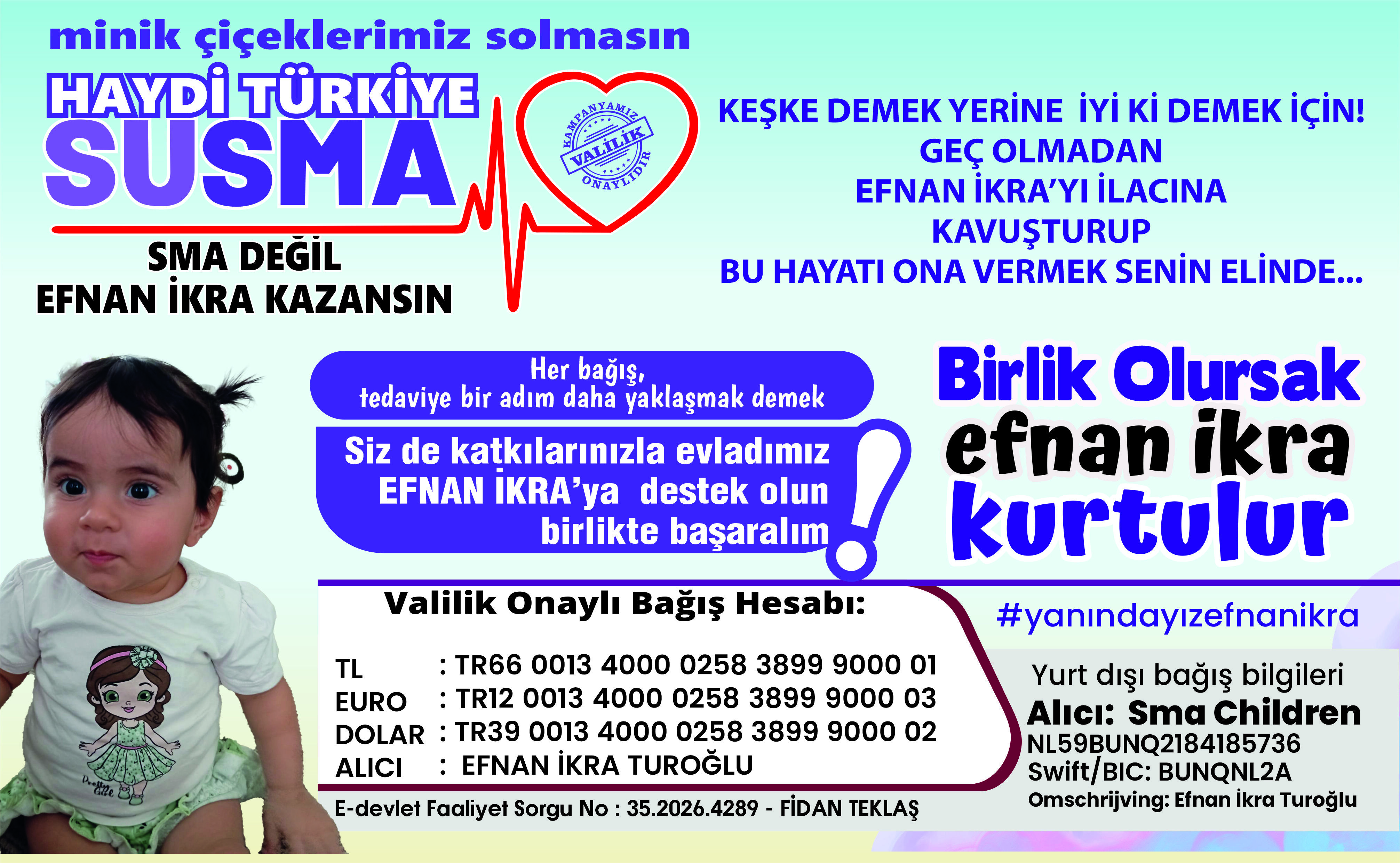 Annesi Tek Başına Mücadele Veriyor! İzmir’den Yükselen Çağrı Minik Efnan İkra Yardım Bekliyor (2)-1