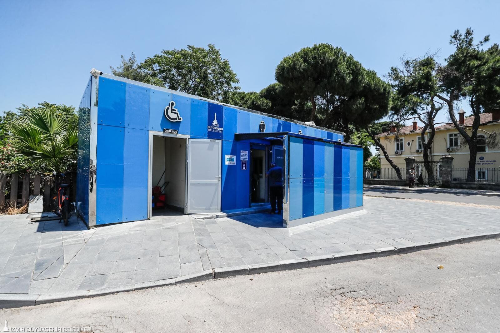 Bornova Aktarma İstasyonu Baştan Sona Yenileniyor Bi̇si̇m Istasyonu Kurulacak (1)
