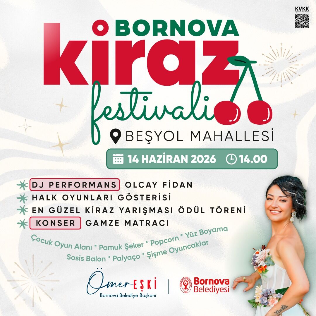 Bornova'da Festival Heyecanı! Kiraz Festivali Için Geri Sayım Başladı-1