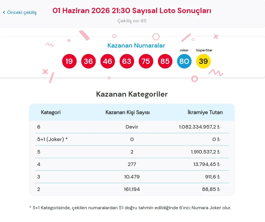 Çılgın Sayısal Loto-8
