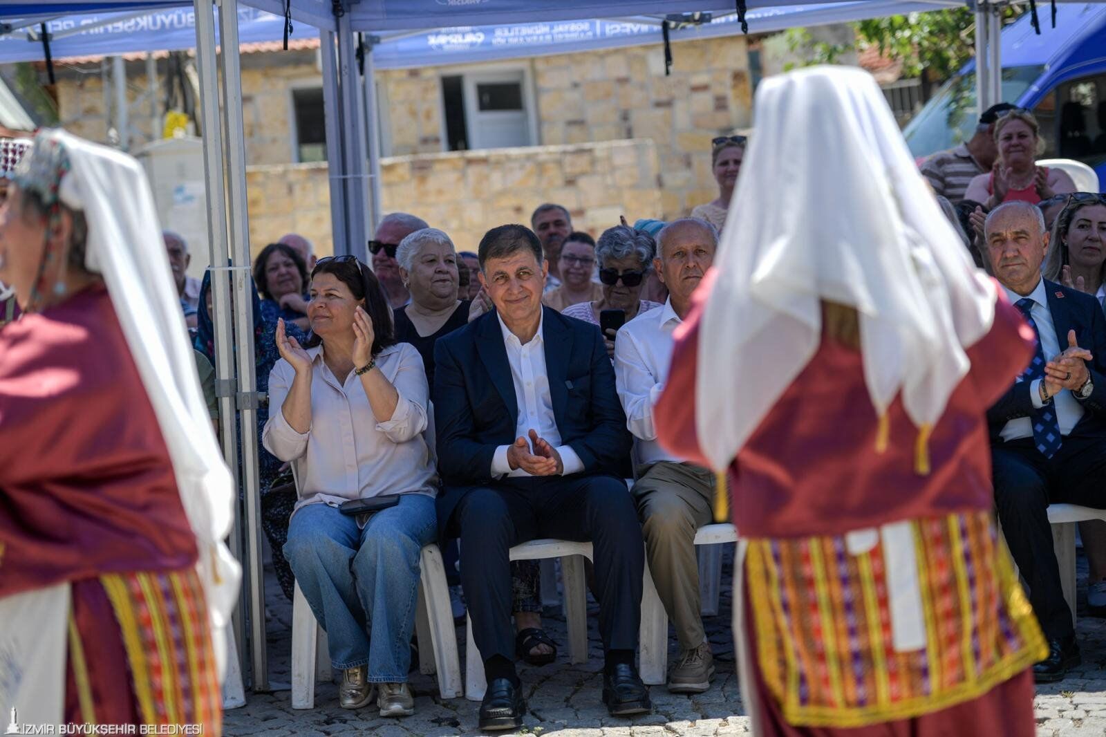 Foça’da Dikkat Çeken Açılış Başkan Tugay Törene Katıldı (2)